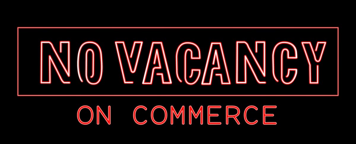 no vacancy